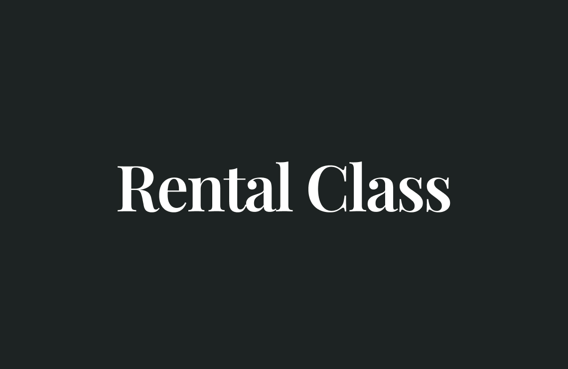 Rental Class